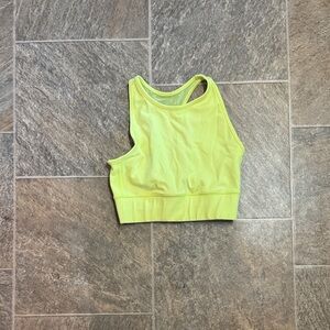Lime Green Sports Bra